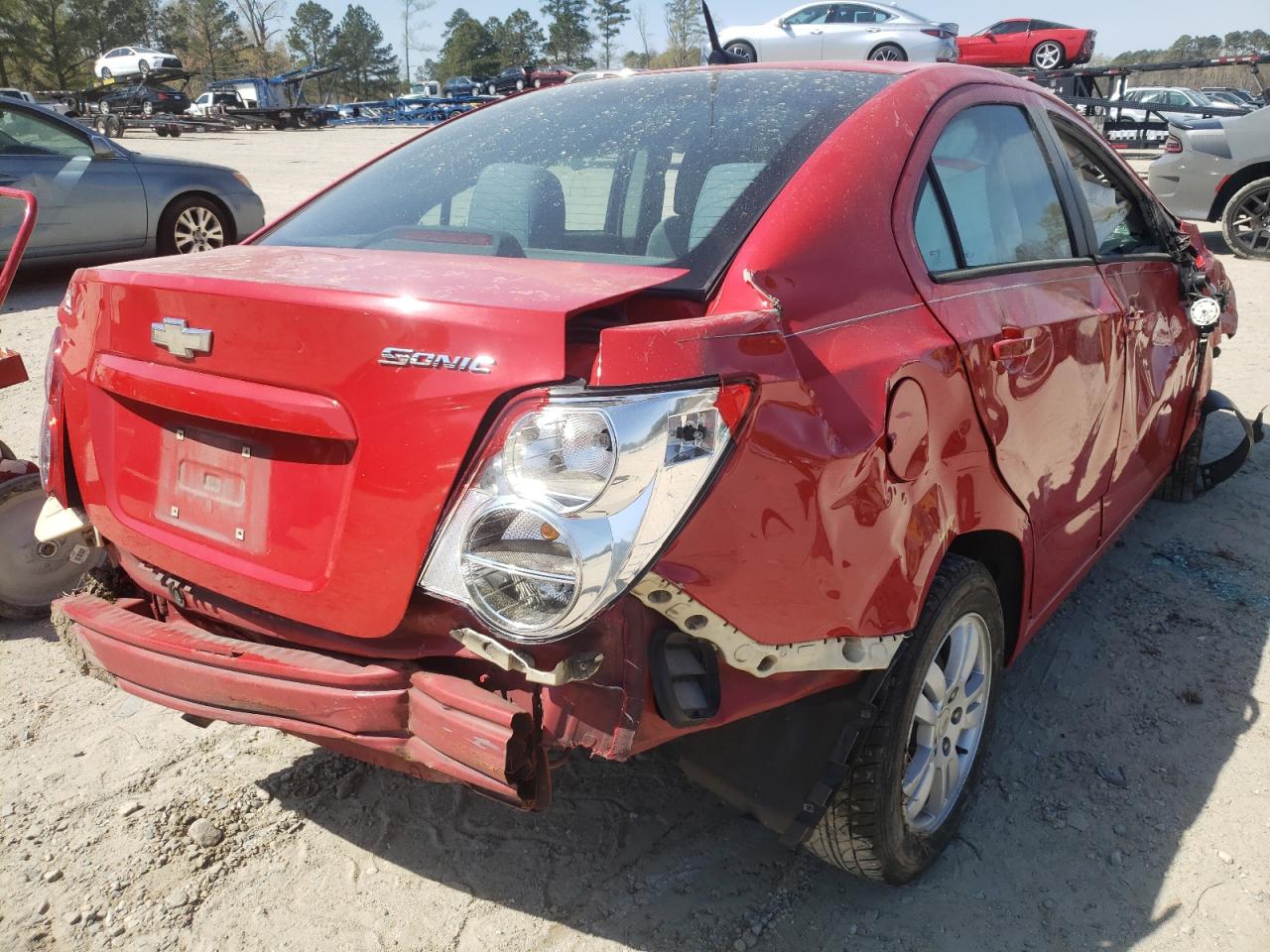 Photo 4 from auction – 2012 CHEVROLET SONIC LS with VIN 1G1JB5SH8C4126112
