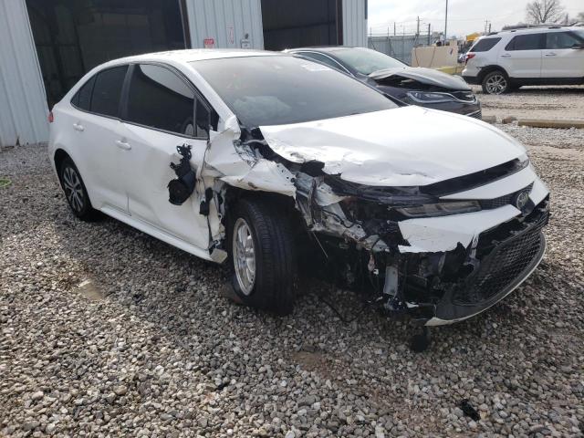 TOYOTA COROLLA LE 2020 with VIN JTDEBRBE1LJ005056 - Photo from auction