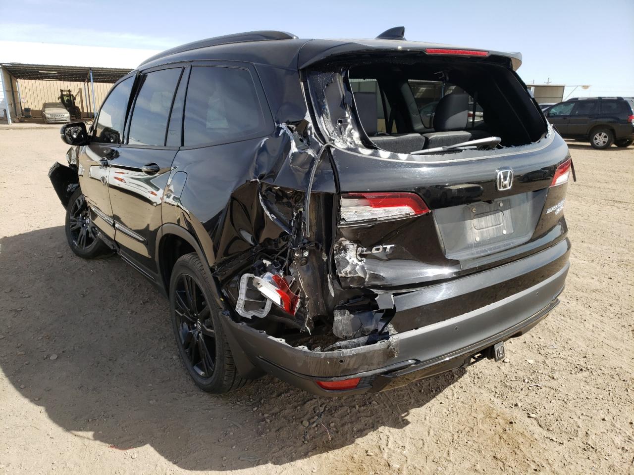 Photo 3 from auction – 2020 HONDA PILOT BLAC with VIN 5FNYF6H70LB013830