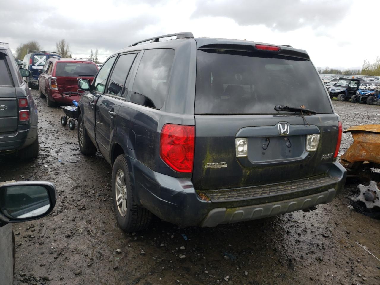Photo 3 from auction – 2004 HONDA PILOT EXL with VIN 2HKYF185X4H567817
