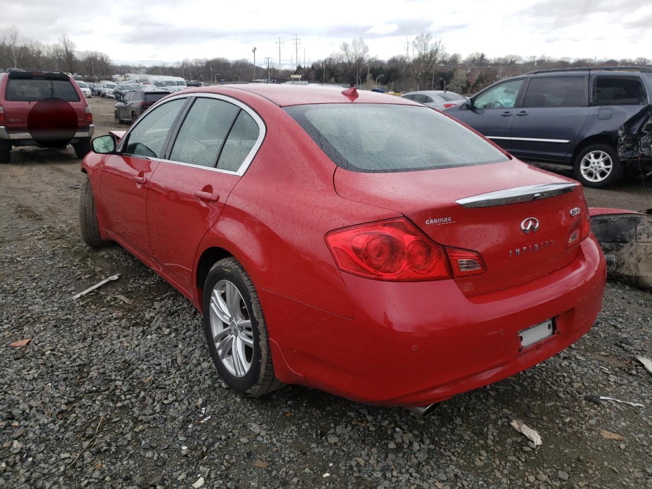 Photo 3 from auction – 2011 INFINITI G37 with VIN JN1CV6AR2BM400235