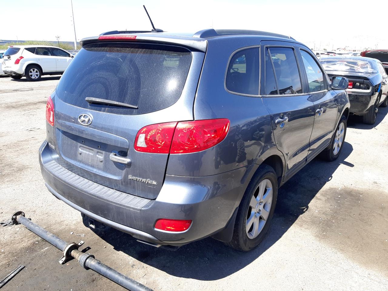 Photo 4 from auction – 2008 HYUNDAI SANTA FE S with VIN 5NMSH73E88H224582