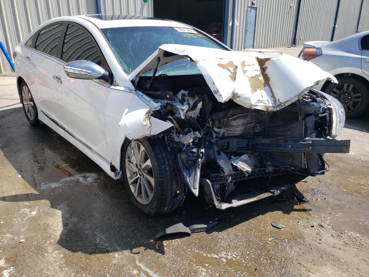 HYUNDAI SONATA SE 2014 with VIN 5NPEC4AC6EH828075 - Photo from auction
