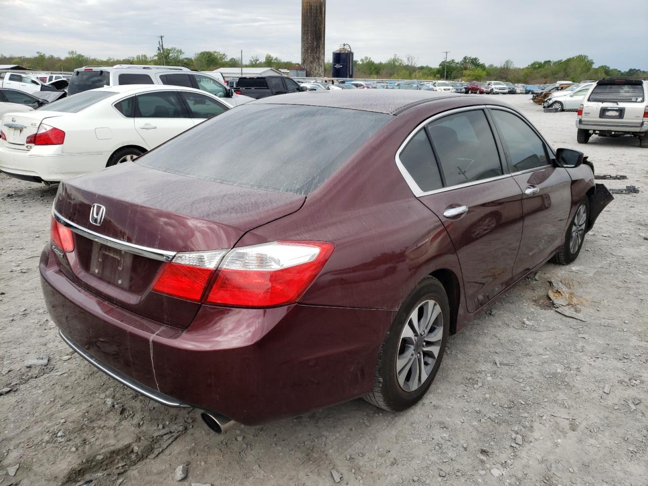 Photo 4 from auction – 2014 HONDA ACCORD LX with VIN 1HGCR2F33EA060583