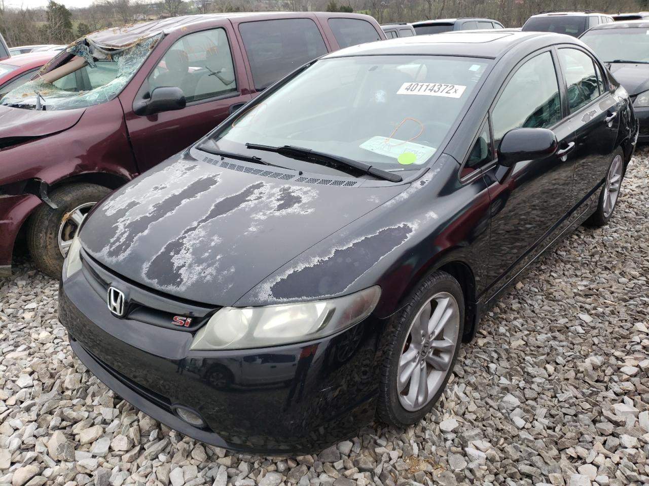 Photo 2 from auction – 2007 HONDA CIVIC SI with VIN 2HGFA55507H710984
