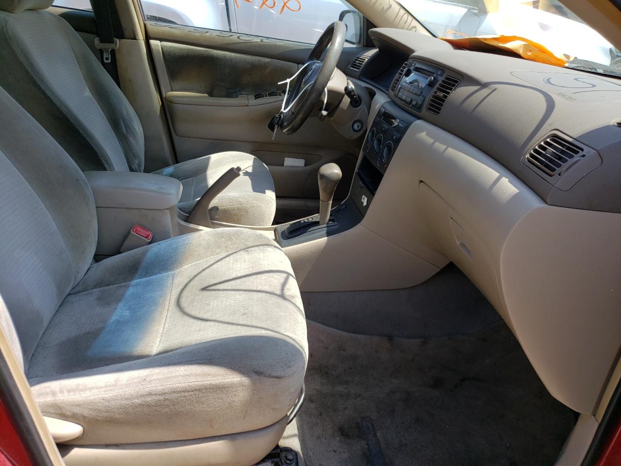 Photo 5 from auction – 2007 TOYOTA COROLLA with VIN 1NXBR32E77Z839523
