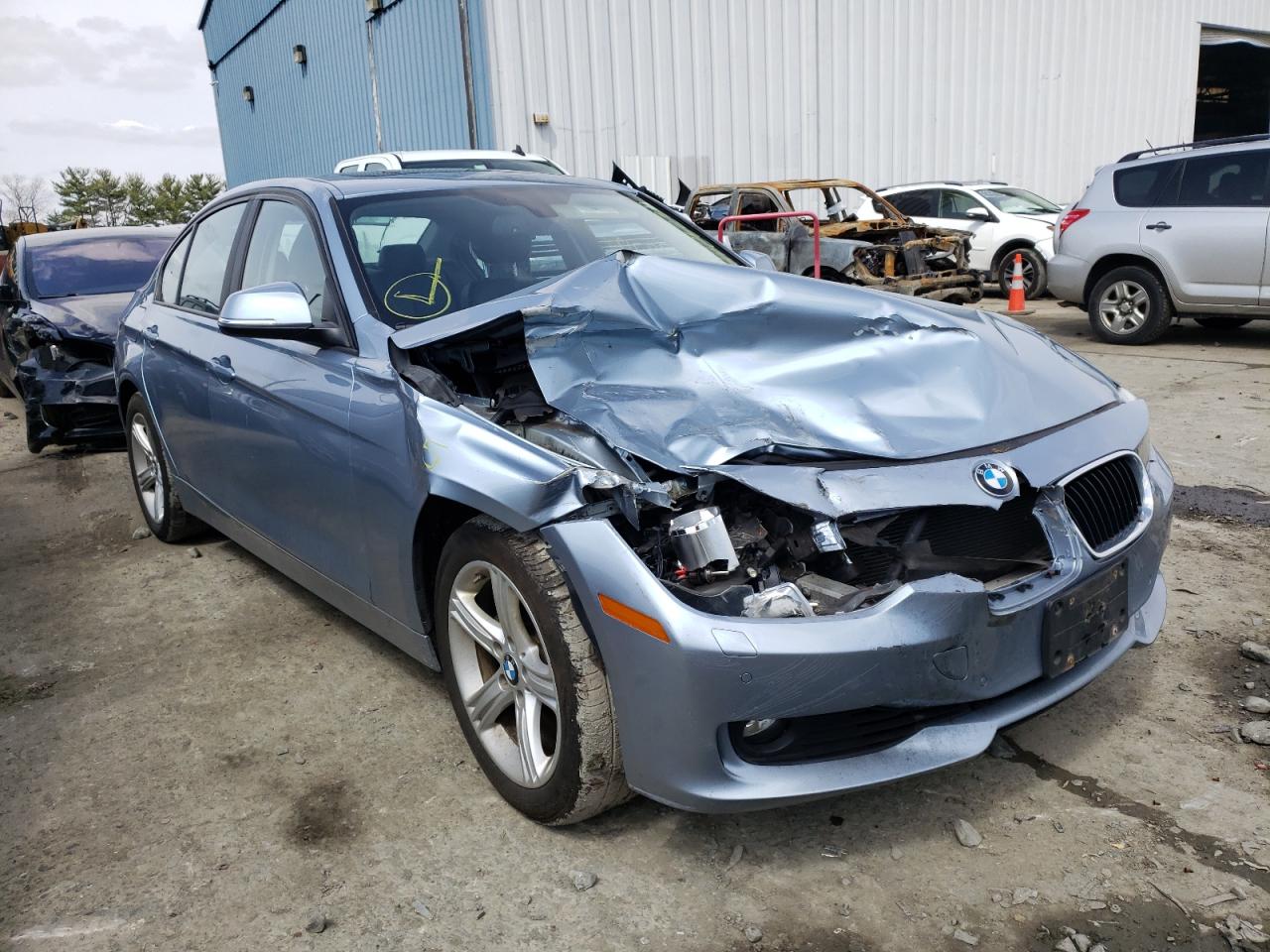 BMW 328 XI SUL 2015 with VIN WBA3B5G57FNS18306 - Photo from auction