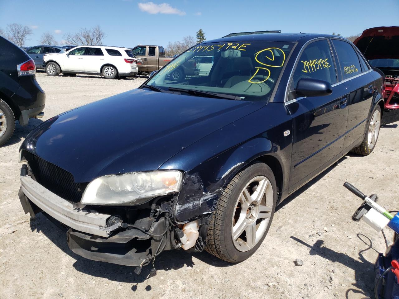 Photo 2 from auction – 2007 AUDI A4 2.0T QU with VIN WAUDF78EX7A003921