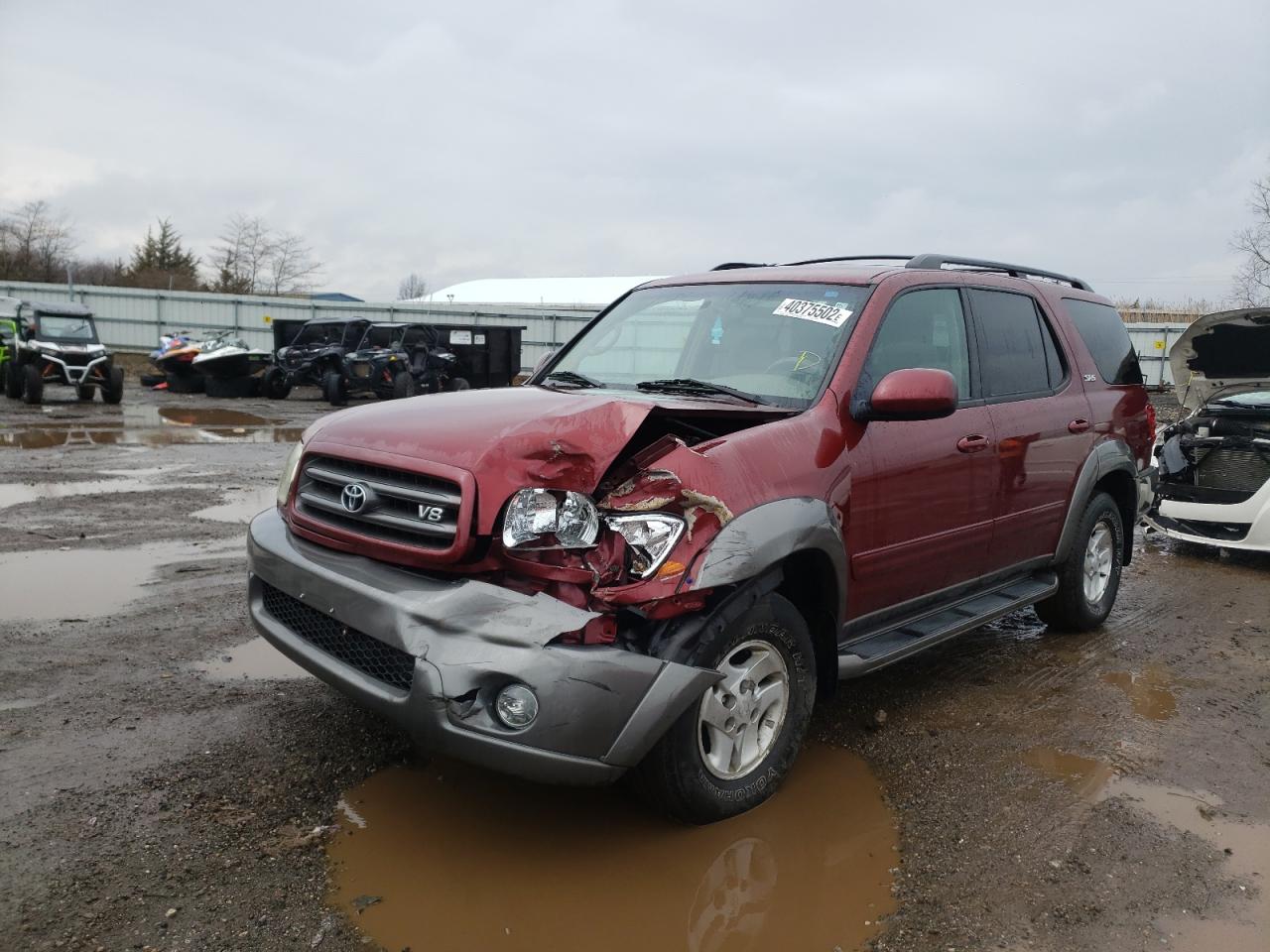 Photo 2 from auction – 2004 TOYOTA SEQUOIA SR with VIN 5TDZT34A74S238286