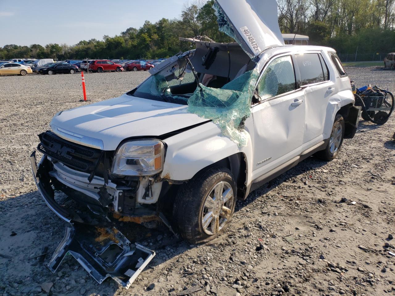 Photo 2 from auction – 2016 GMC TERRAIN SL with VIN 2GKALMEK0G6327730