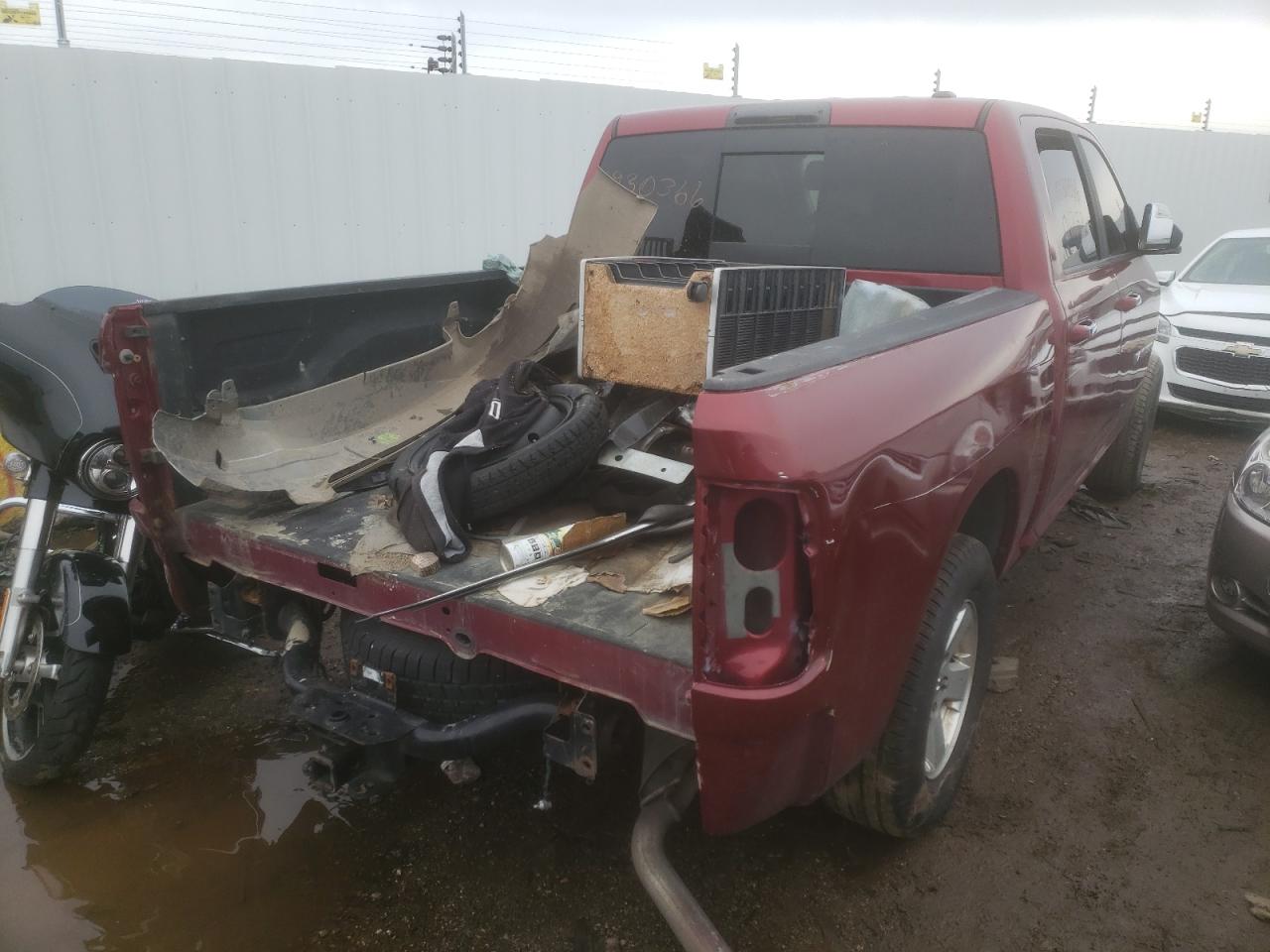 Photo 4 from auction – 2011 DODGE RAM 1500 with VIN 1D7RV1CTXBS557645