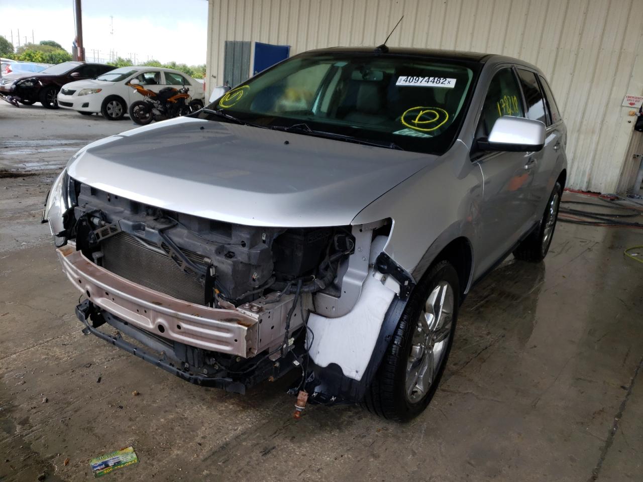 Photo 2 from auction – 2011 FORD EDGE LIMIT with VIN 2FMDK3KC6BBA67879