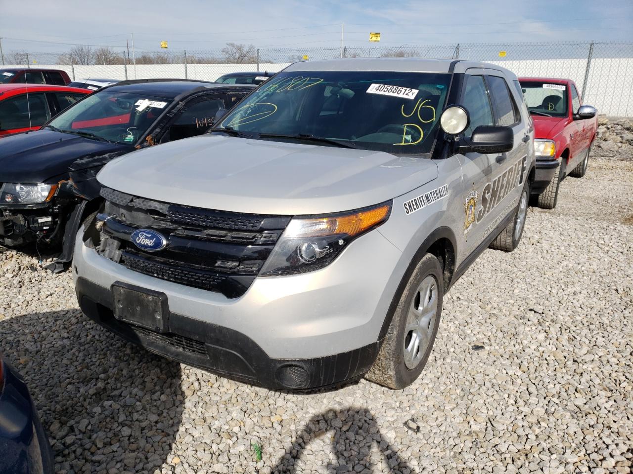 Photo 2 from auction – 2015 FORD EXPLORER P with VIN 1FM5K8AR4FGC66807