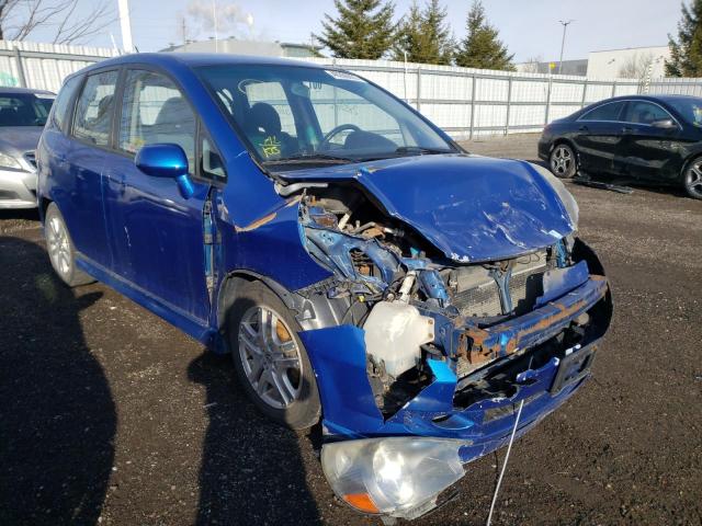 HONDA FIT S 2007 with VIN JHMGD38657S817684 - Photo from auction
