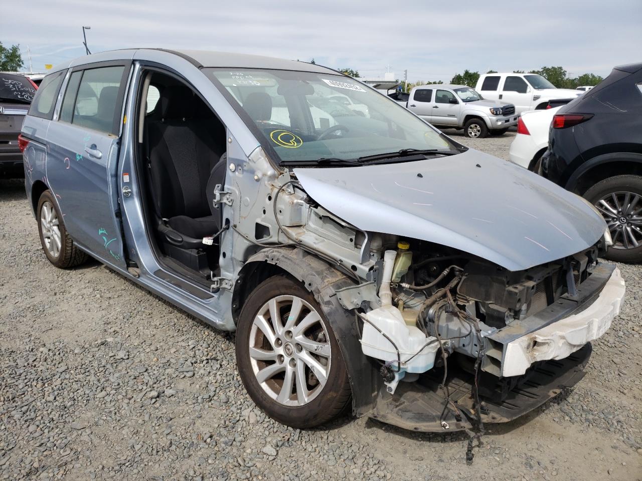 Photo 9 from auction – 2012 MAZDA 5 with VIN JM1CW2BL6C0102311