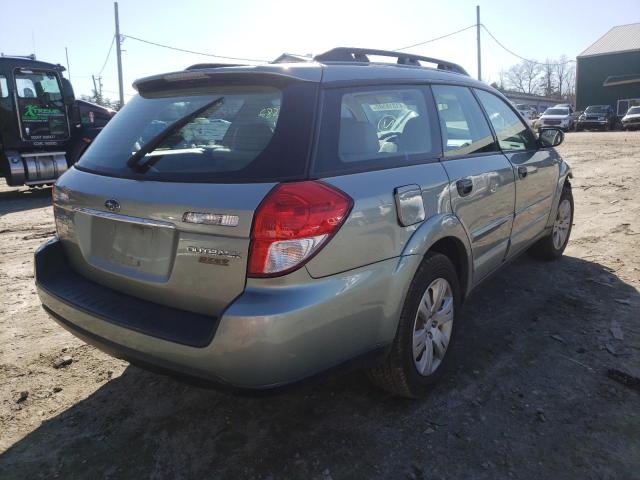 Photo 4 from auction – 2009 SUBARU OUTBACK with VIN 4S4BP60C797337864