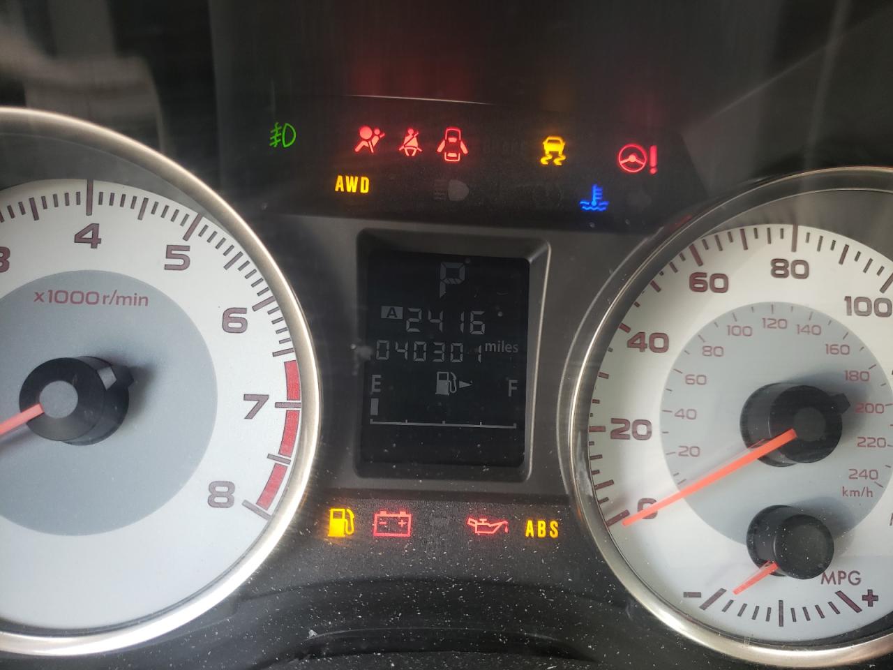 Photo 8 from auction – 2014 SUBARU IMPREZA SP with VIN JF1GPAR63E8279496