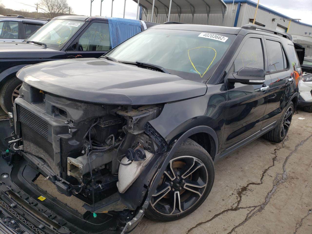 Photo 2 from auction – 2013 FORD EXPLORER S with VIN 1FM5K8GT5DGC25635