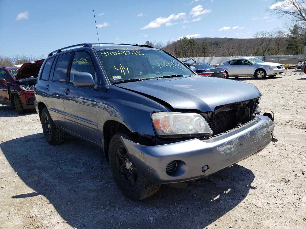 TOYOTA HIGHLANDER 2004 con VIN JTEHD21A840029158 - Foto de la subasta