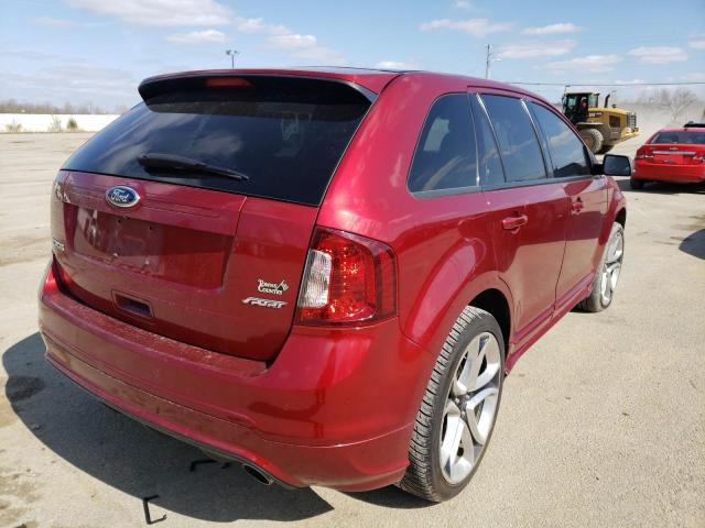 Photo 4 from auction – 2014 FORD EDGE SPORT with VIN 2FMDK3AK5EBB60390