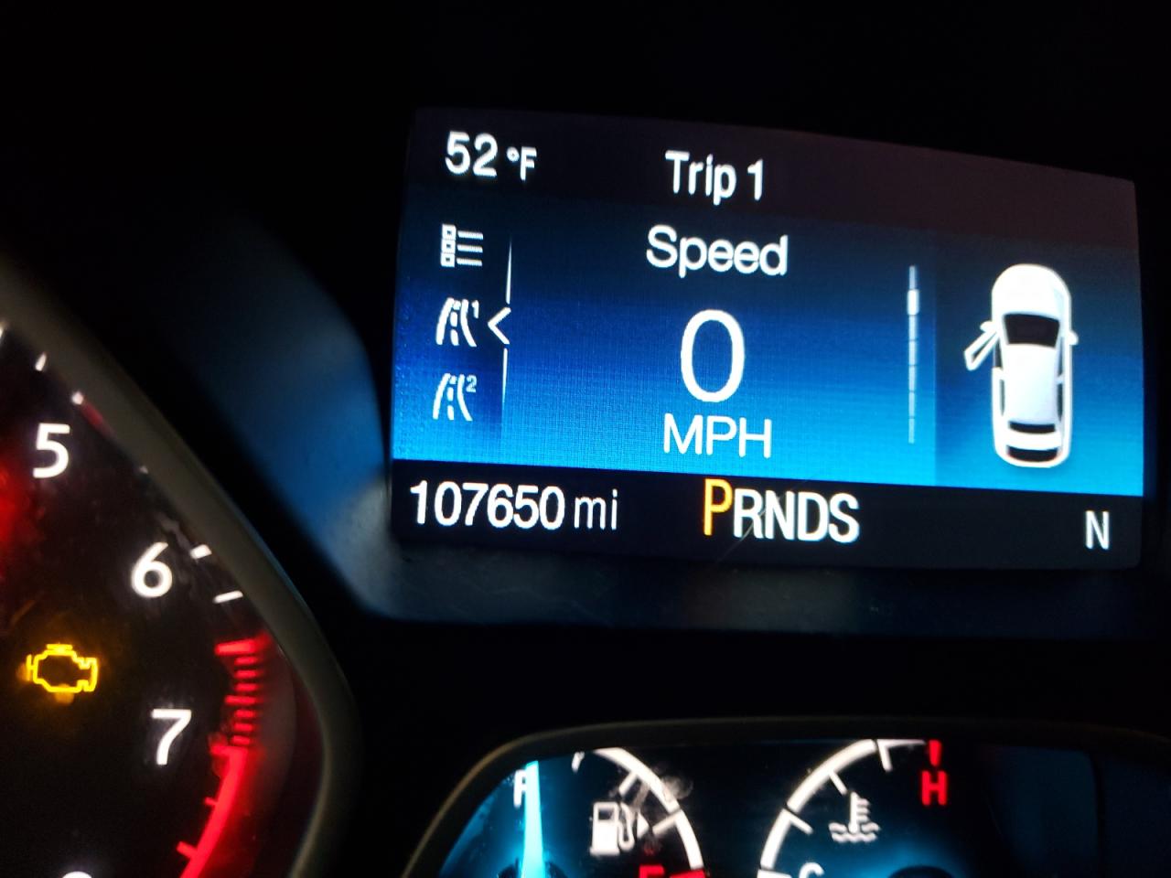 Photo 8 from auction – 2018 FORD ESCAPE S with VIN 1FMCU0F75JUA18487