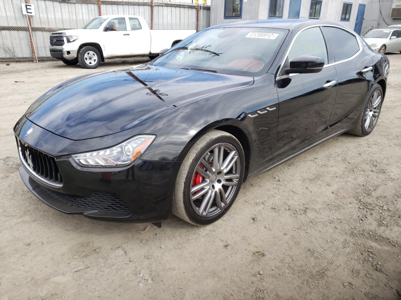 Photo 2 from auction – 2017 MASERATI GHIBLI with VIN ZAM57XSA8H1226465