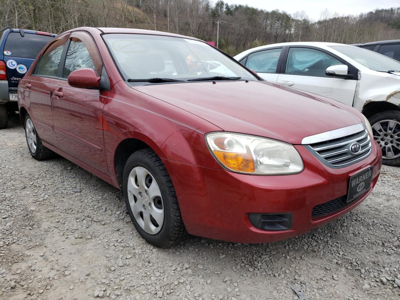 KIA SPECTRA EX 2008 z numerem VIN KNAFE121285514192 - Zdjęcie z aukcji
