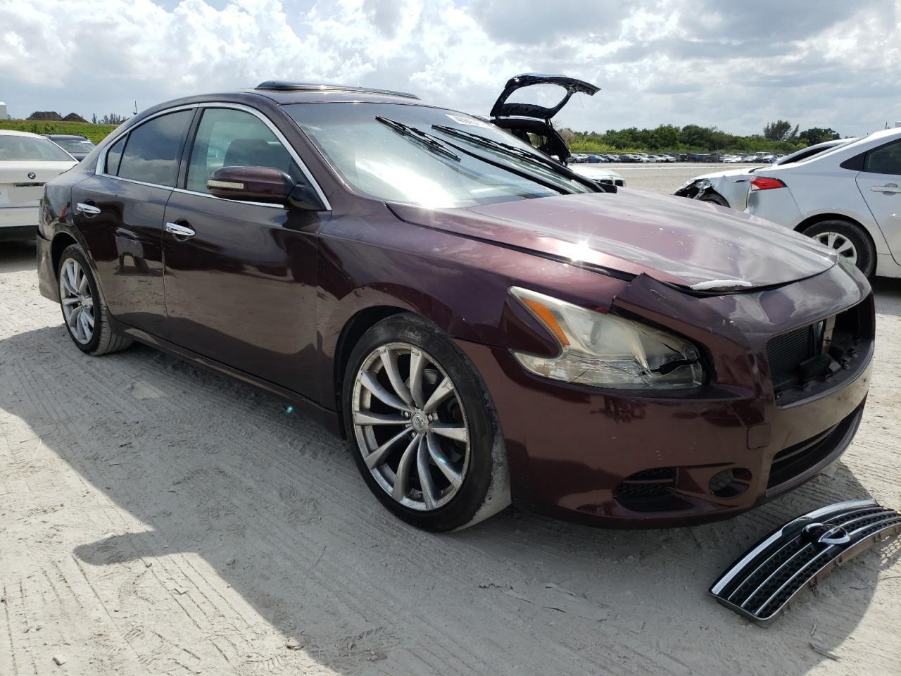 NISSAN MAXIMA S 2014 with VIN 1N4AA5AP0EC467022 - Photo from auction