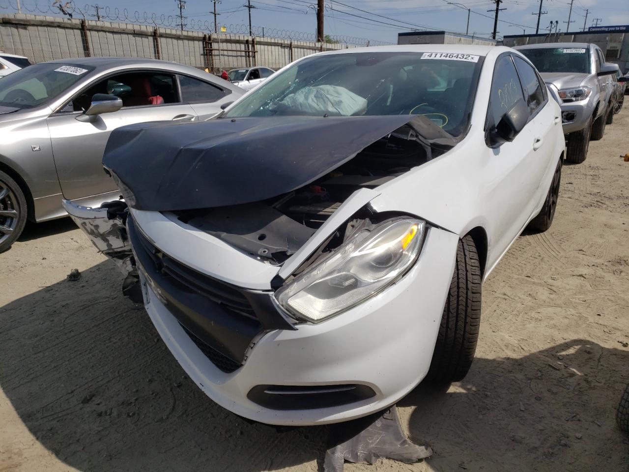 Photo 2 from auction – 2016 DODGE DART SE with VIN 1C3CDFAA9GD504050