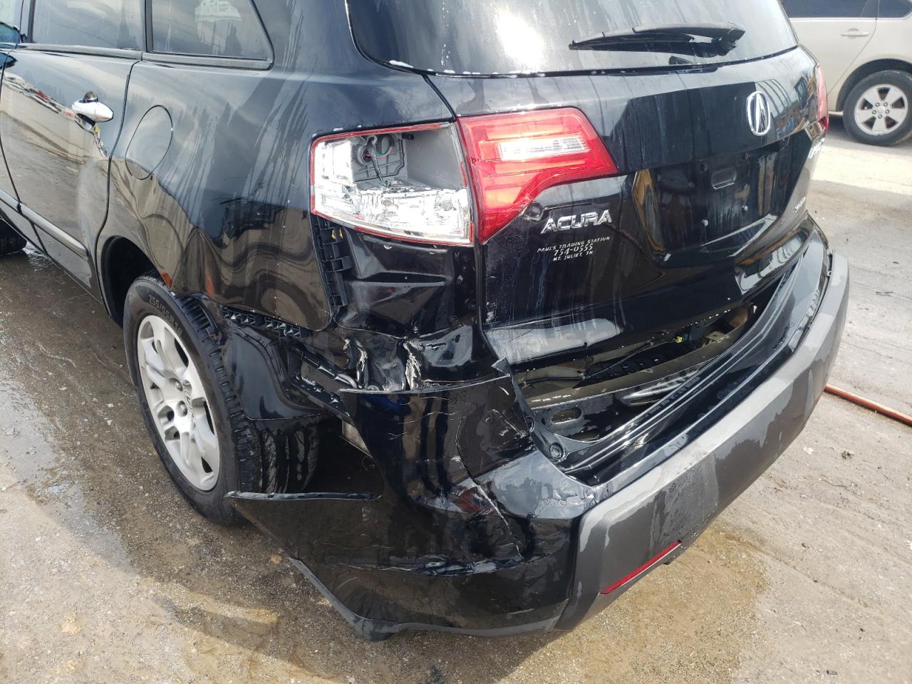 Photo 9 from auction – 2008 ACURA MDX TECHNO with VIN 2HNYD28428H531633