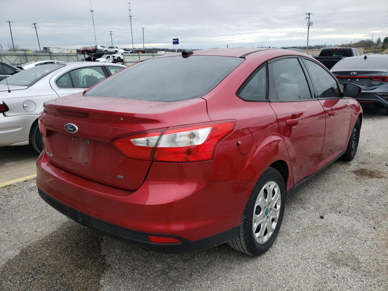 Photo 4 from auction – 2012 FORD FOCUS SE with VIN 1FAHP3F28CL261605