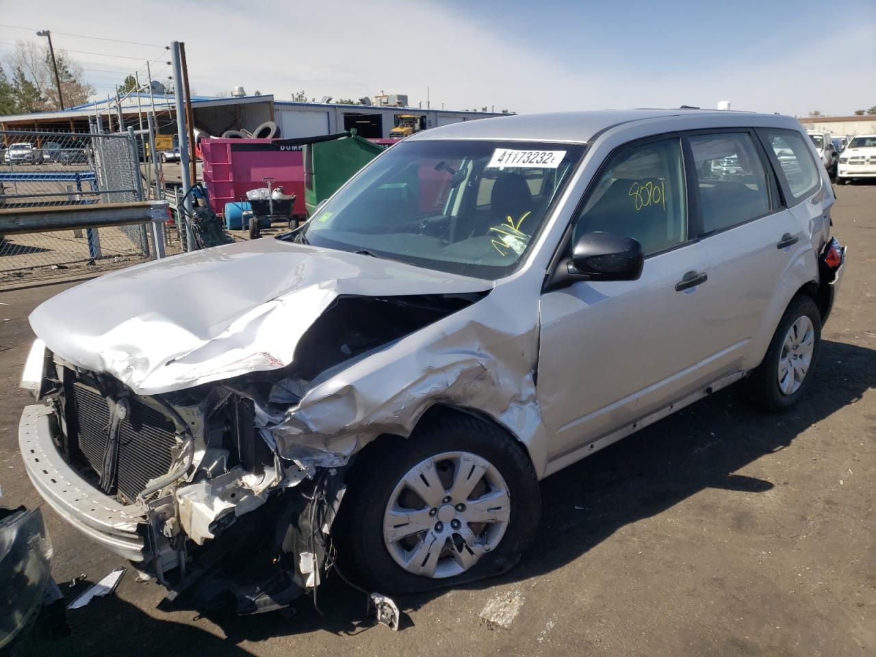 Photo 2 from auction – 2010 SUBARU FORESTER 2 with VIN JF2SH6AC0AG719109
