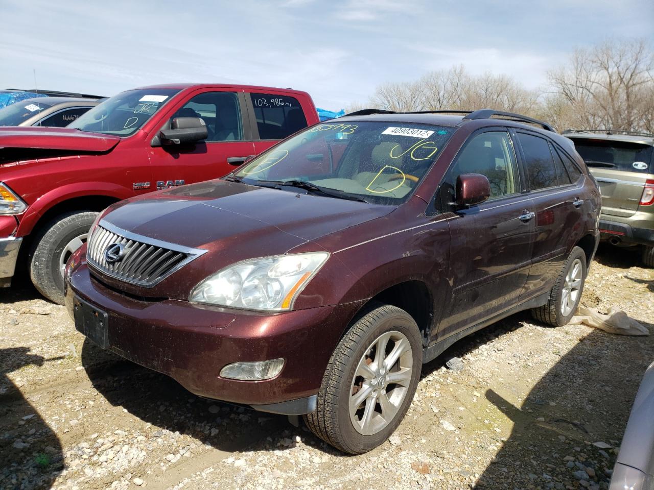Photo 2 from auction – 2008 LEXUS RX 350 with VIN JTJHK31U782853993