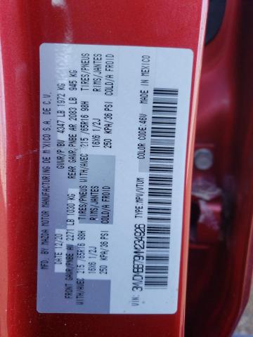 Photo 10 from auction – 2021 MAZDA CX-30 GX with VIN 3MVDMBB79MM234926