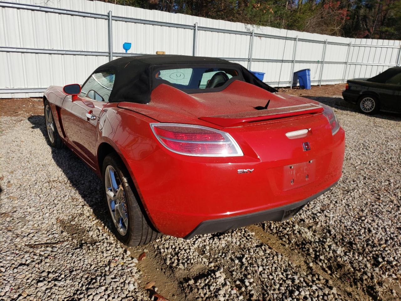 Photo 3 from auction – 2007 SATURN SKY with VIN 1G8MB35B97Y103219