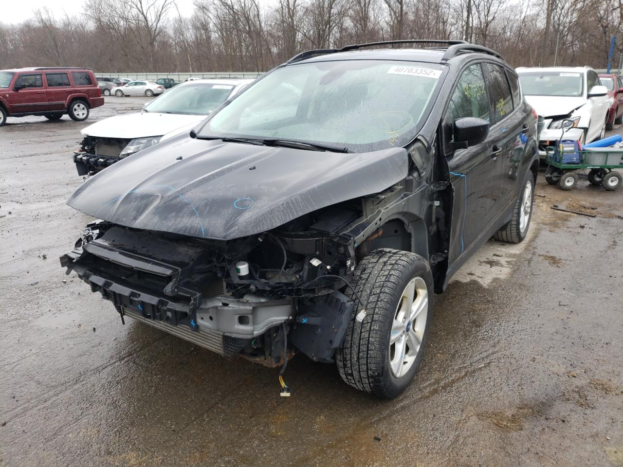 Photo 2 from auction – 2013 FORD ESCAPE SE with VIN 1FMCU9GX4DUC80783