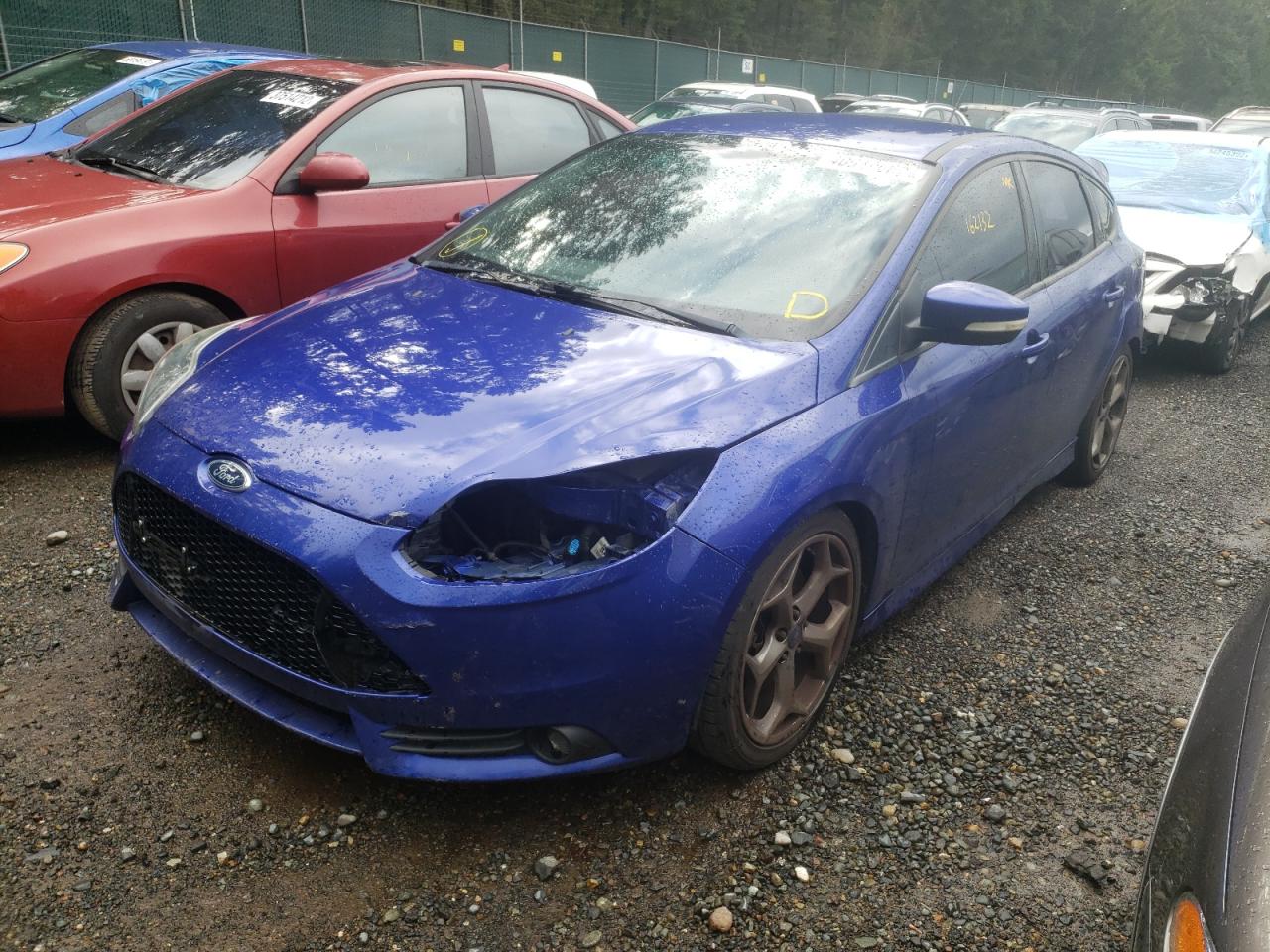 Photo 2 from auction – 2013 FORD FOCUS ST with VIN 1FADP3L97DL108800