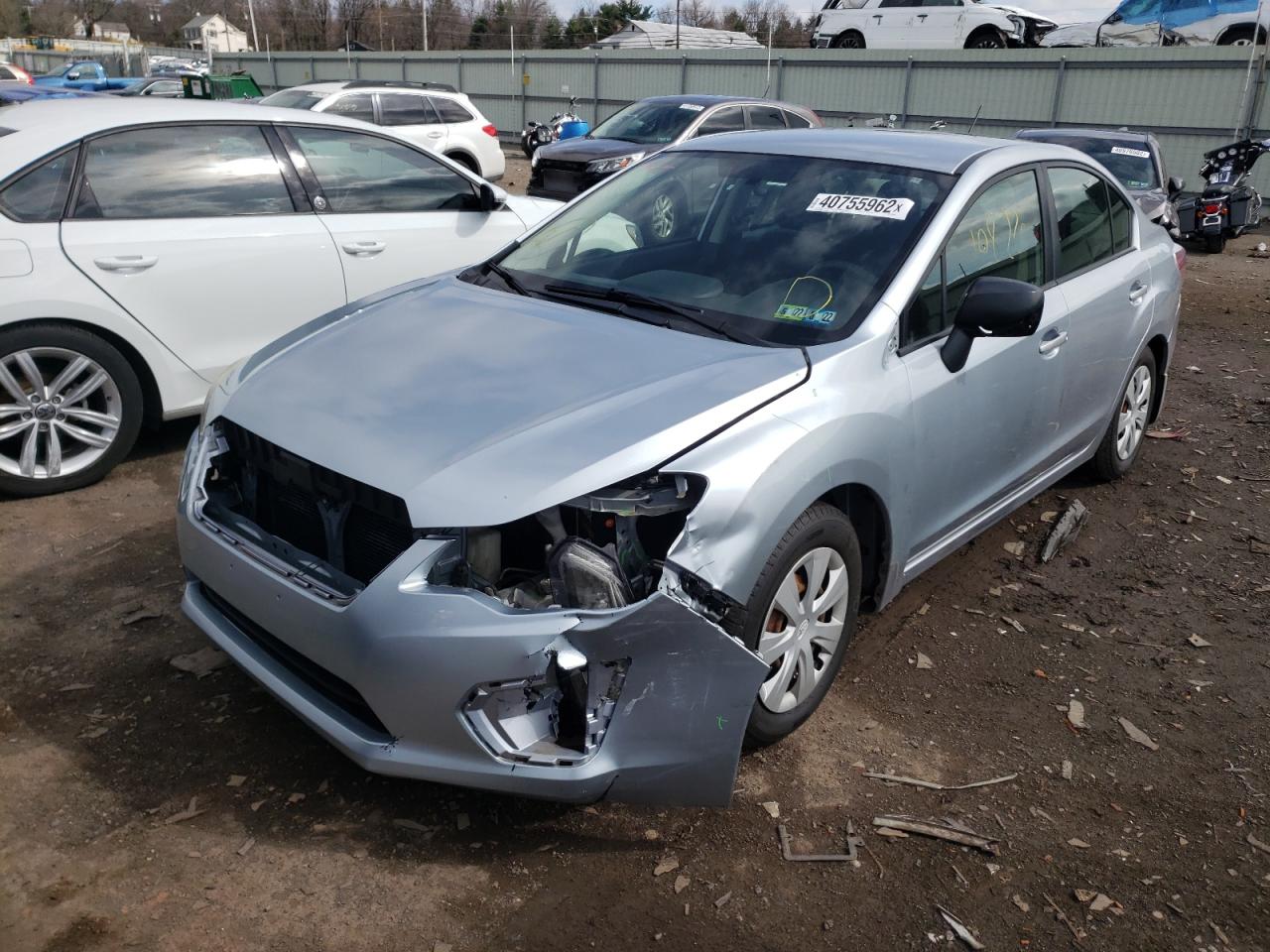Photo 2 from auction – 2013 SUBARU IMPREZA with VIN JF1GJAA60DH015566