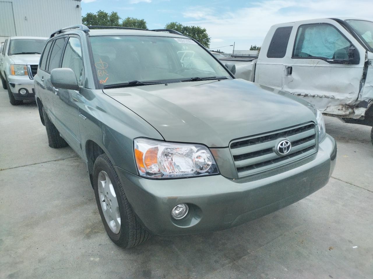 TOYOTA HIGHLANDER 2005 with VIN JTEDP21A450044912 - Photo from auction