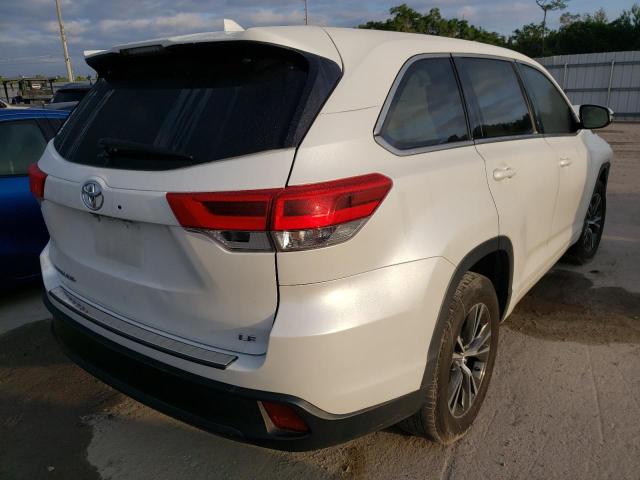Photo 4 from auction – 2018 TOYOTA HIGHLANDER with VIN 5TDZZRFH0JS237827