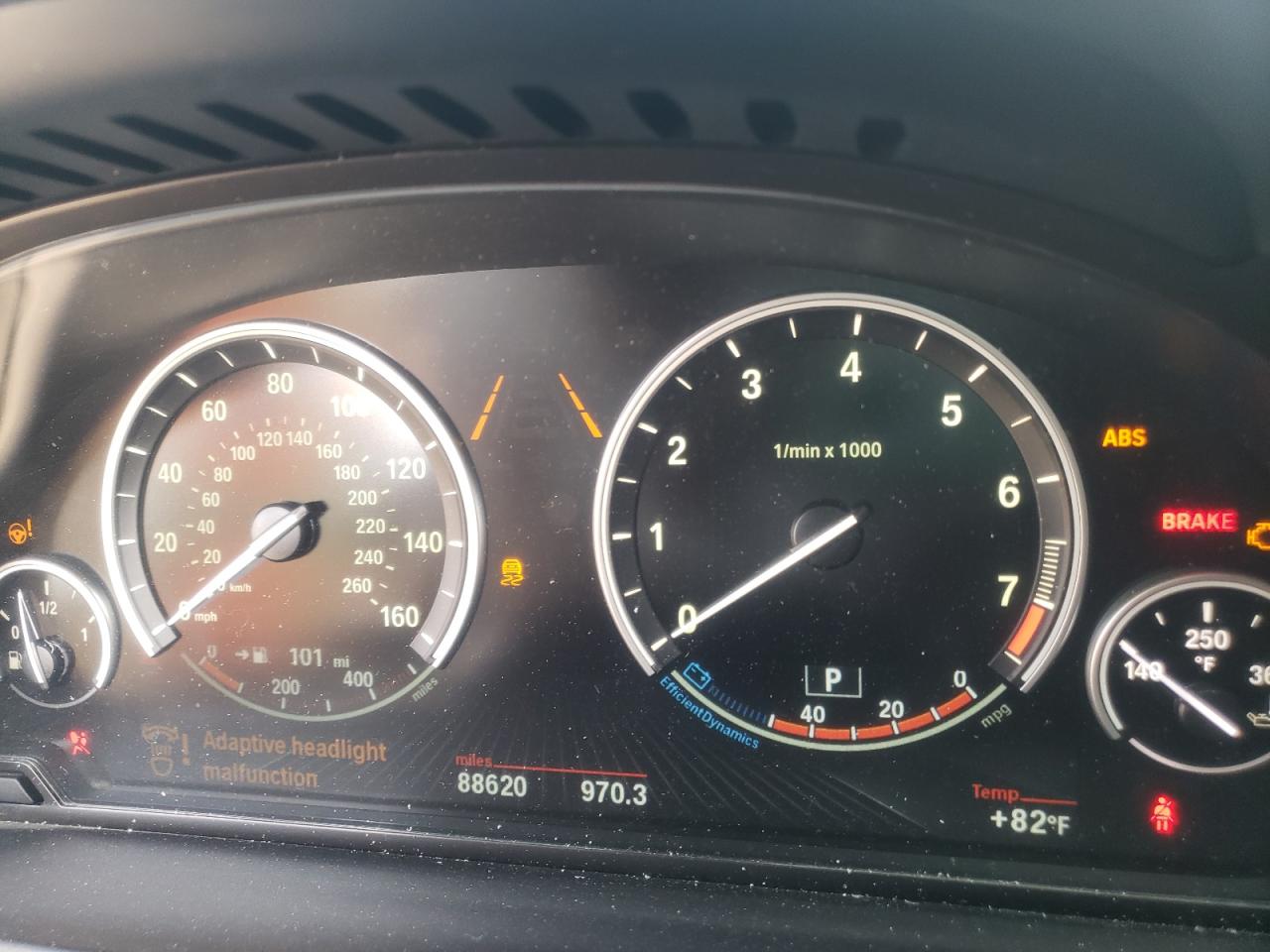 Photo 8 from auction – 2016 BMW 535 I with VIN WBA5B1C54GG131444
