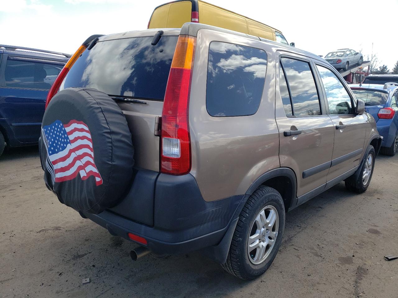 Photo 4 from auction – 2004 HONDA CR-V EX with VIN SHSRD78814U219998