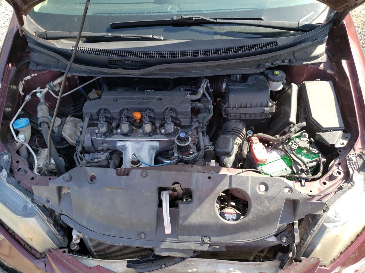 Photo 7 from auction – 2013 HONDA CIVIC LX with VIN 19XFB2F53DE026690