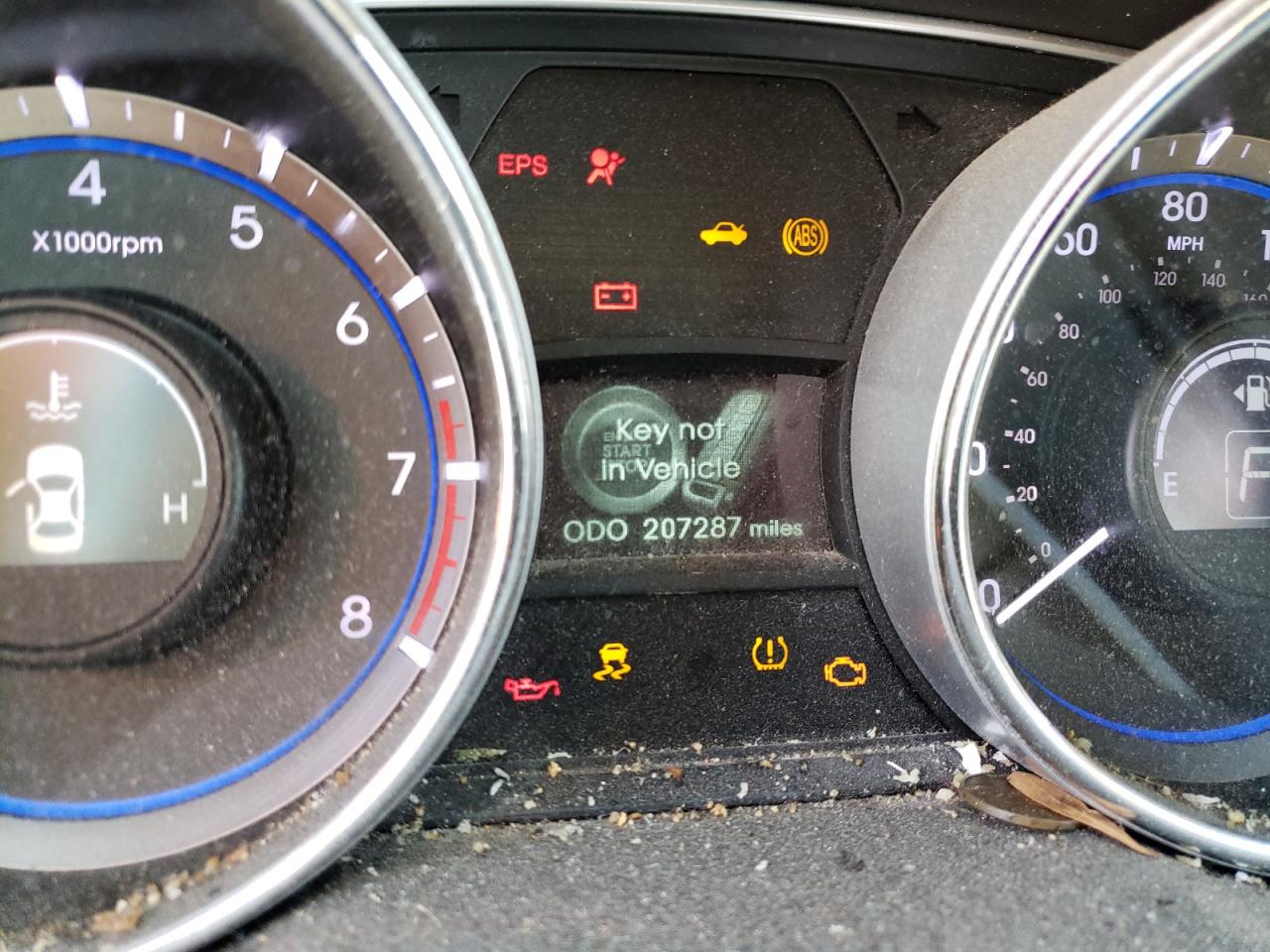Photo 8 from auction – 2013 HYUNDAI SONATA SE with VIN 5NPEC4AC2DH612190
