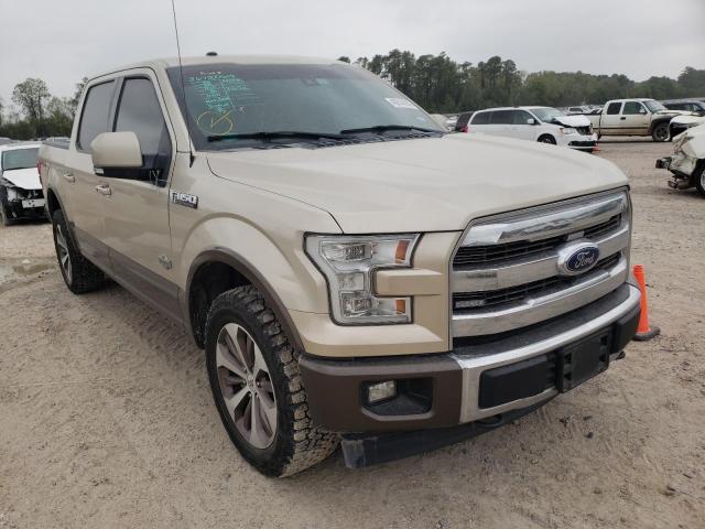 FORD F150 SUPER 2017 with VIN 1FTEW1EF7HFC59116 - Photo from auction