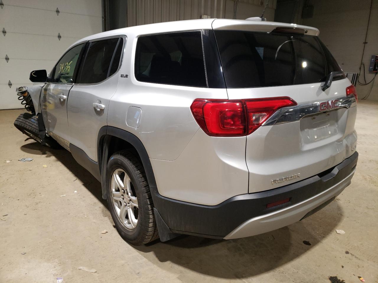 Photo 3 from auction – 2017 GMC ACADIA SLE with VIN 1GKKNRLA5HZ283686