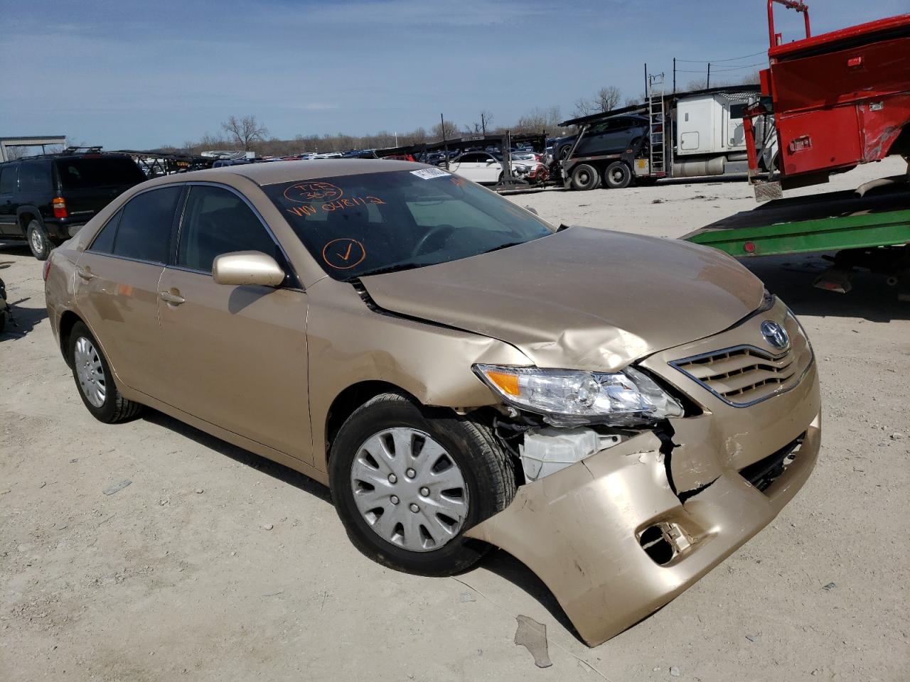 TOYOTA CAMRY BASE 2010 with VIN 4T1BF3EK6AU048112 - Photo from auction