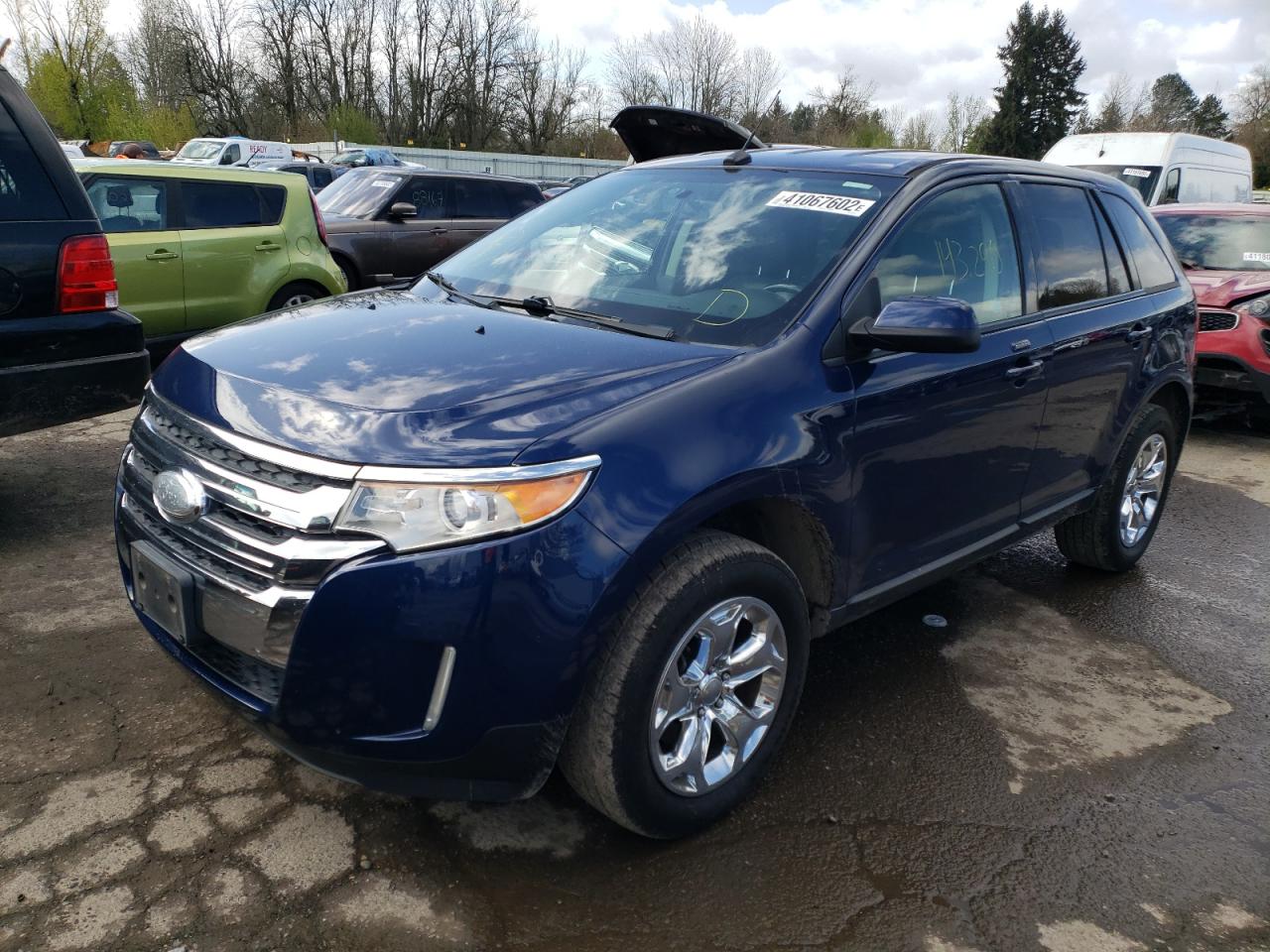 Photo 2 from auction – 2012 FORD EDGE SEL with VIN 2FMDK4JC9CBA71594
