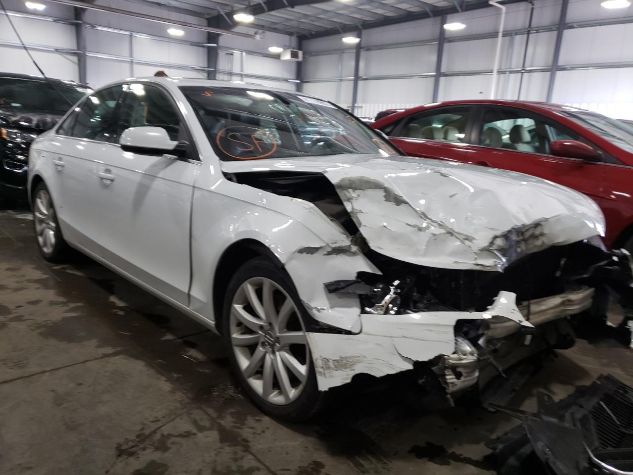 AUDI A4 PREMIUM 2013 with VIN WAUFFAFL4DN032570 - Photo from auction