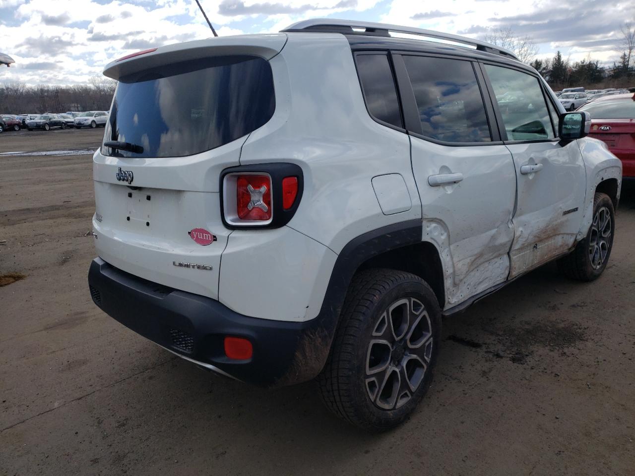 Photo 4 from auction – 2016 JEEP RENEGADE L with VIN ZACCJBDT8GPD28832